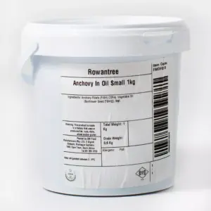 ANCHOVY FILLETS IN OIL (1kg)