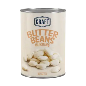 BEANS - BUTTER (400g)
