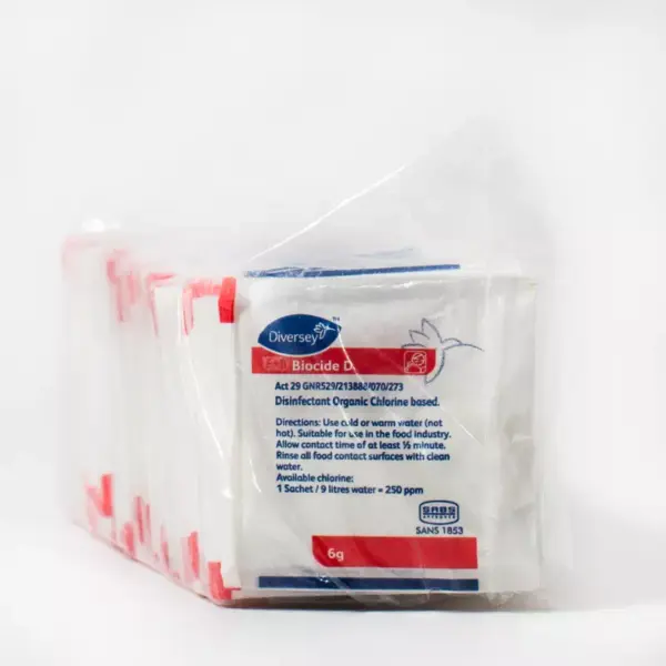 Biocide Ruhof BIOCIDE D SACHETS (50X6G) - Packtown
