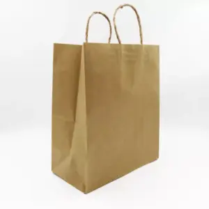 BROWN BAGS - SUPER SHOPPER HANDLE (280/150/430)