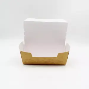 BOX LUNCH MEDIUM KRAFT - 3102 (100)