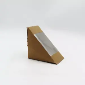 BOX - SANDWICH WINDOW KRAFT - 3131 (100)