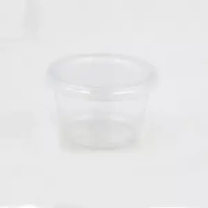 CLEAR TUB - 125ML (221) & LID 100