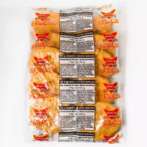 CHICKEN - BURGER CRUMBED (1kg)