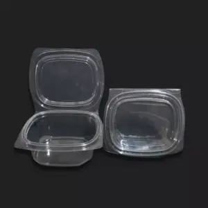 CLAMSHELL FOLDOVER - 500ML RECT T307 (25)