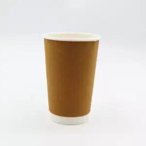 CTG KRAFT DOUBLE WALL CUP 500ML (100)