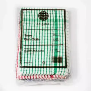 DISH CLOTH - THICK TERRY (10)