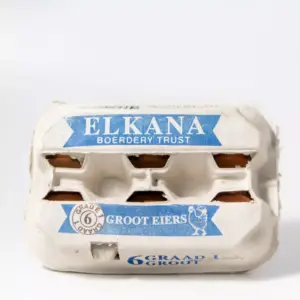 EGGS 15 DOZ LARGE - ELKANA