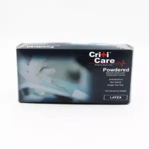 GLOVES - POWDERED LATEX MEDIUM