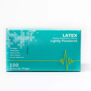 GLOVES - POWDERED LATEX LARGE