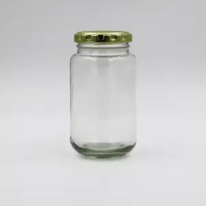 JAR - ROUND 375ML & 63 RTO LID