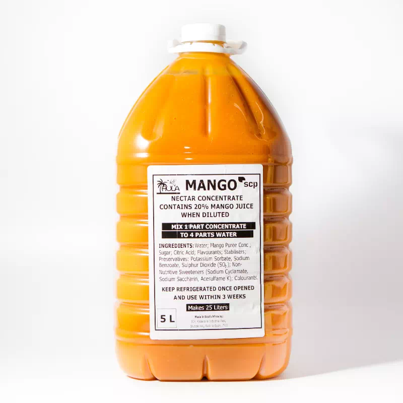 JUICE CONCENTRATE MANGO 5L Packtown