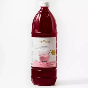 MILKSHAKE SYRUP Cd'OR- STRAWBERRY (1L)