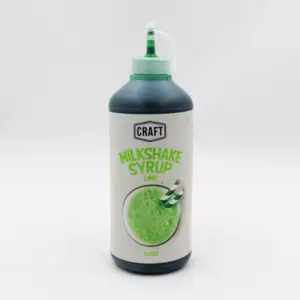 MILKSHAKE SYRUP CRAFT - LIME (1L)