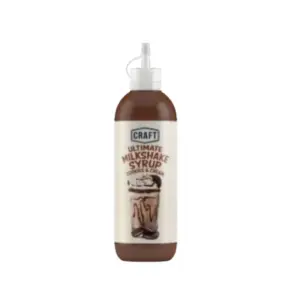 MILKSHAKE SYRUP CRAFT- COOKIES & CREAM (1L)
