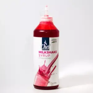 MILKSHAKE SYRUP CHEF - STRAWBERRY (1L)