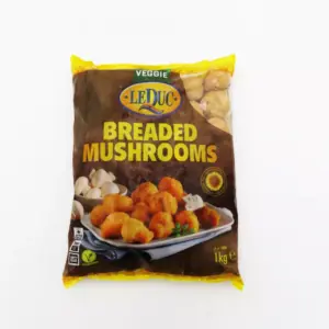 MUSHROOMS  - BREADED/CRUMBED (1KG)