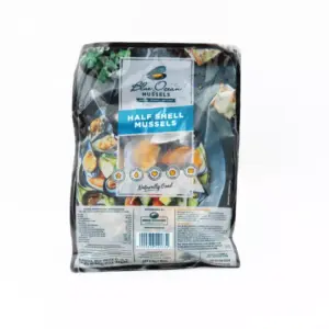 MUSSELS - 1/2 SHELL (800g)