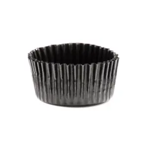 MUFFIN CASES - NO 10 BLACK(1000)