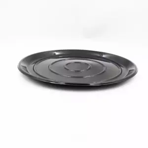 PLATTER BASE - BLACK ROUND NO DIVISIONS