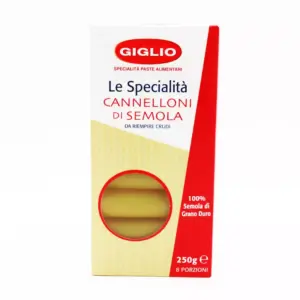 PASTA - CANNELLONI TUBES (250G)