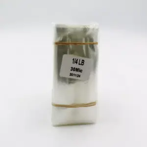 BAG - POLYPROP 1/4lb 57X25X140 30 MIC (100)