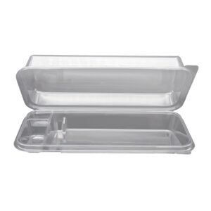 SUSHI CLAMSHELL LARGE (T542) (20)