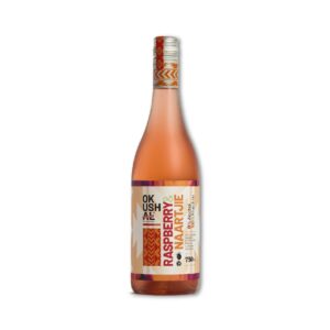 OKUSHAL: RASPBERRY & NAARTJIE 750ml BOTTLE