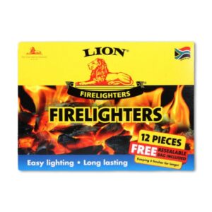 FIRELIGHTERS LION 12 PACK