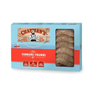 PRAWN VANNAMEI 16/20 CHAPMANS (800G)