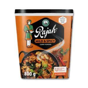 CURRY POWDER - RAJAH MILD & SPICY (800g)