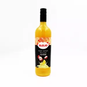 SLOJO - LITCHI LEMON CORDIAL (1L)