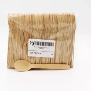 DESSERT SPOON - WOODEN (100)