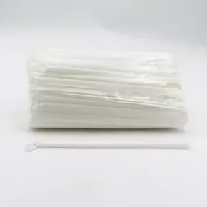 STRAWS - PLASTIC 6/8mm WRAPPED (100)