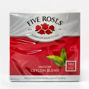 TEA - FIVE ROSES TAGLESS (100)