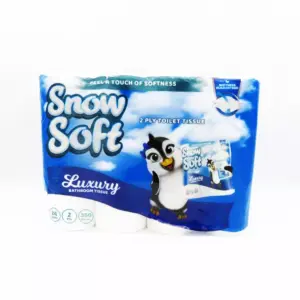 TOILET PAPER - 2 PLY SNOW SOFT (24)