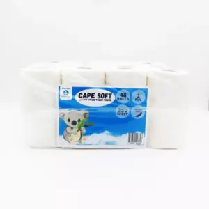 TOILET PAPER - 2 PLY CAPE SOFT (48)